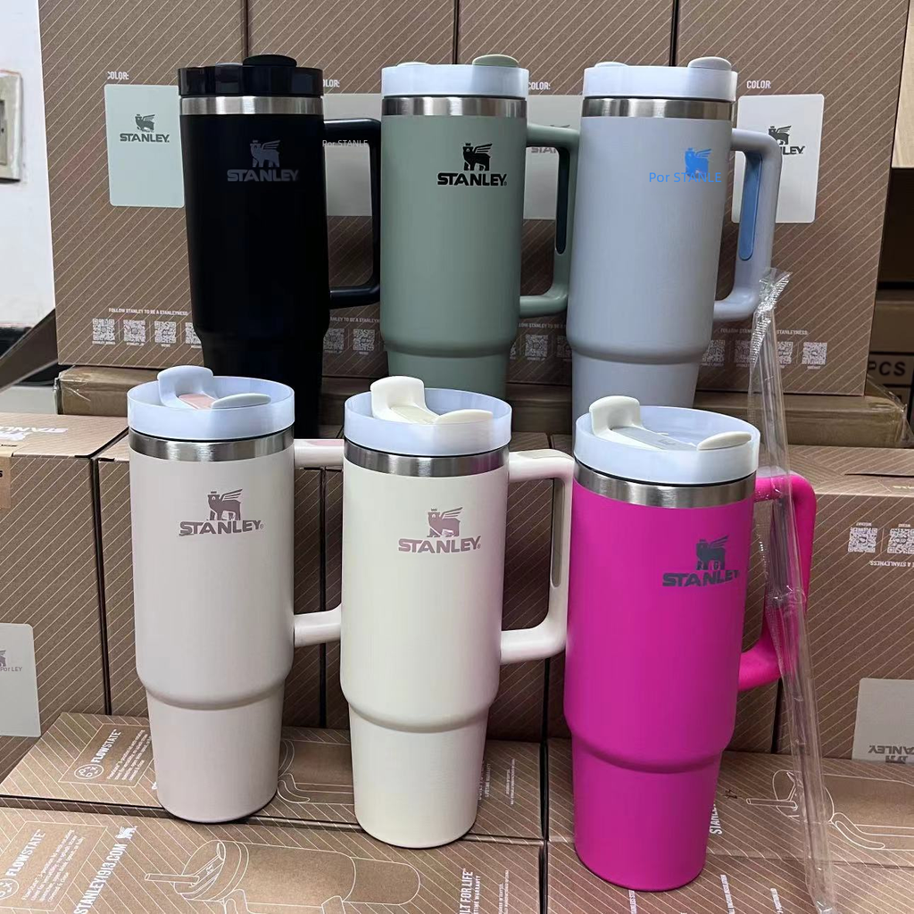 Taza de viaje Stanley de acero inoxidable de 30 oz para coche