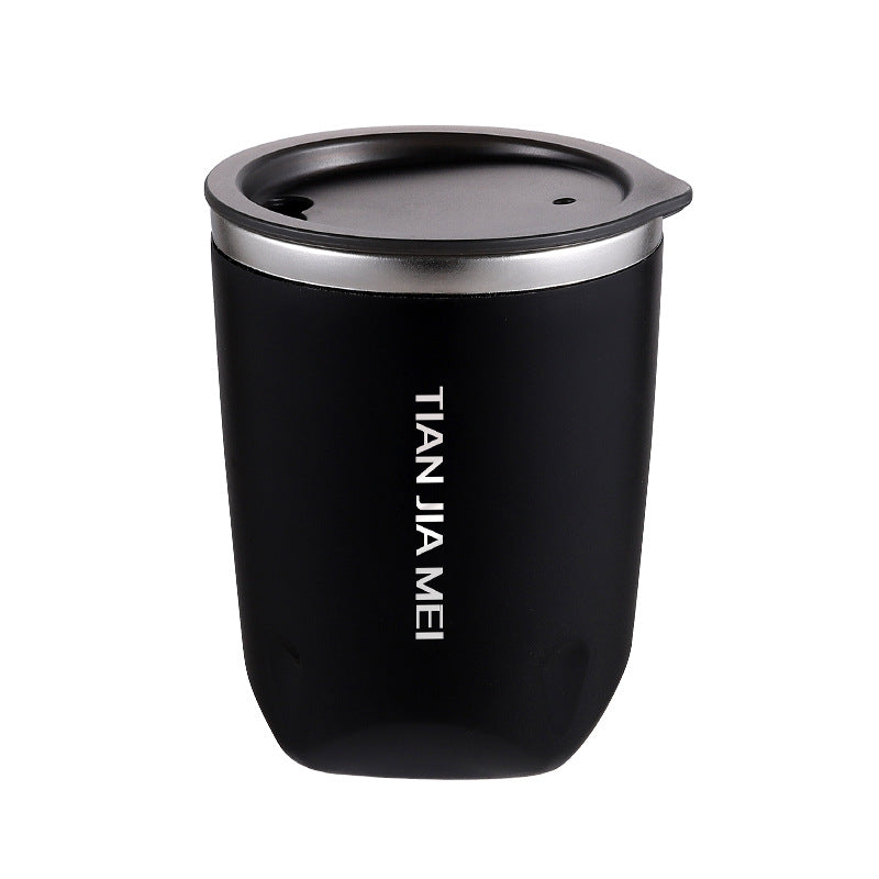 Taza de viaje de acero inoxidable con doble capa aislante