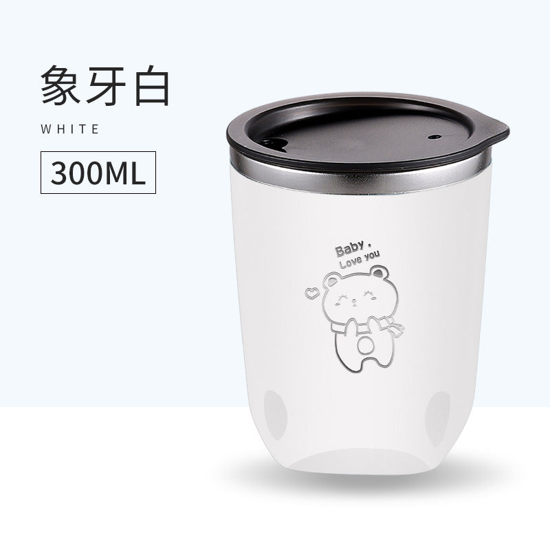 Taza de viaje de acero inoxidable con doble capa aislante