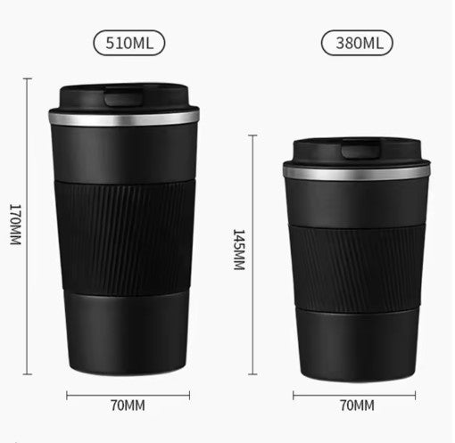 Taza térmica de viaje de acero inoxidable