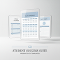 Pack de plantillas digitales para estudiantes